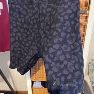 Sarah’s Day X White Fox Midnight Camo Biker Shorts